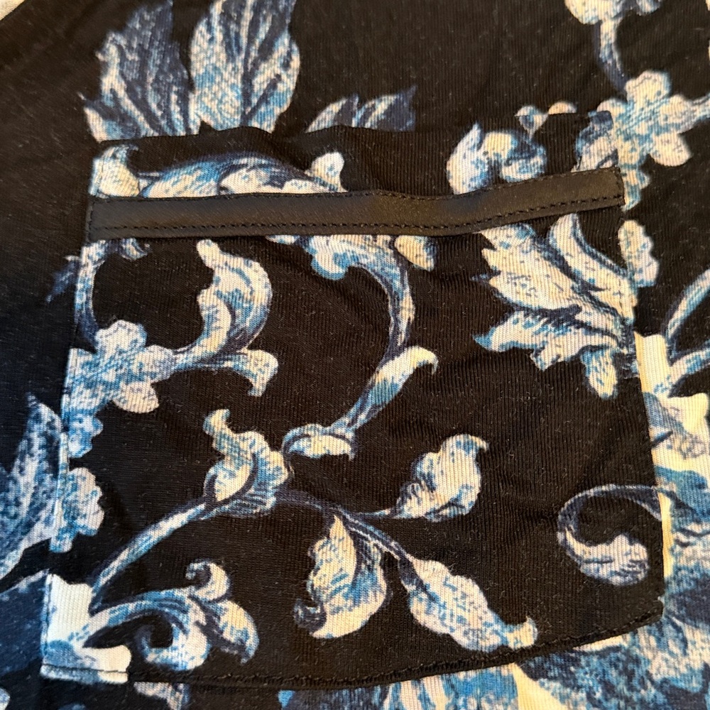Soma Black and White Floral Pajamas - Picture 3 of 5
